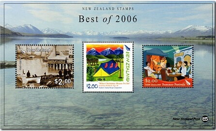 Souvenir Sheet, Best of 2006, New Zealand,  