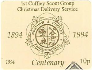 Stamp, 100th Anniversary of Parish Councils, Personalized and Private Mail Stamps,  , Christmas, Scouting