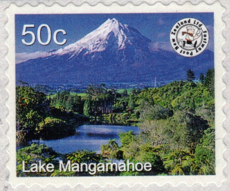 Lake Mangamahoe - White Border