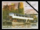 Stamp, Paddle-steamer M.V. "Waipa Delta", Waikato River, Hamilton, Personalized and Private Mail Stamps,  , Ships, Steamers