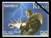 Stamp, Statue of Richard O'Brien in character as Riff Raff, Personalized and Private Mail Stamps,  , Air Balloons