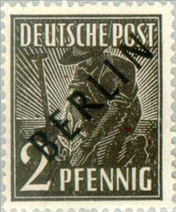 Stamp, Planter, Berlin,  , Agriculture, Professions