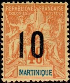 Stamp 1892-1899 overloaded