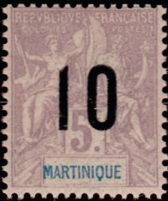 Stamp 1892-1899 overloaded