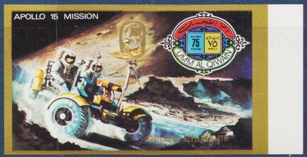 Driving The Rover On The Moon