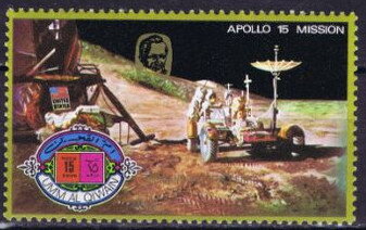 First Exit On The Moon With The Rover