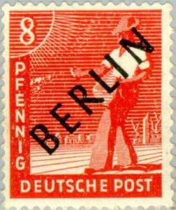 Stamp, Sower, Berlin,  , Agriculture, Professions