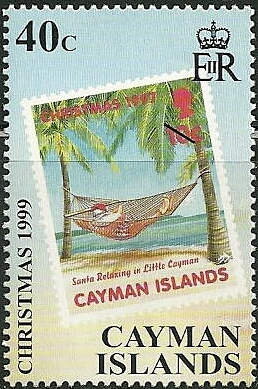 Christmas stamp from year 1997