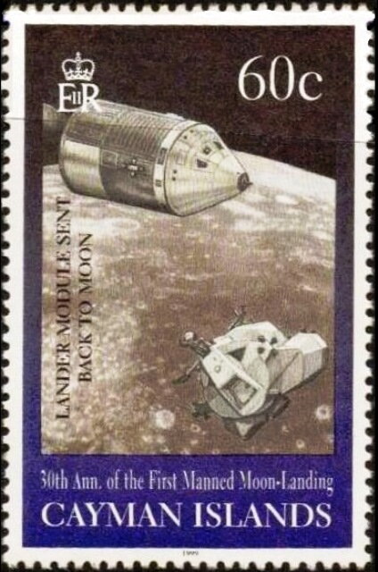 Jettisoning of lunar module
