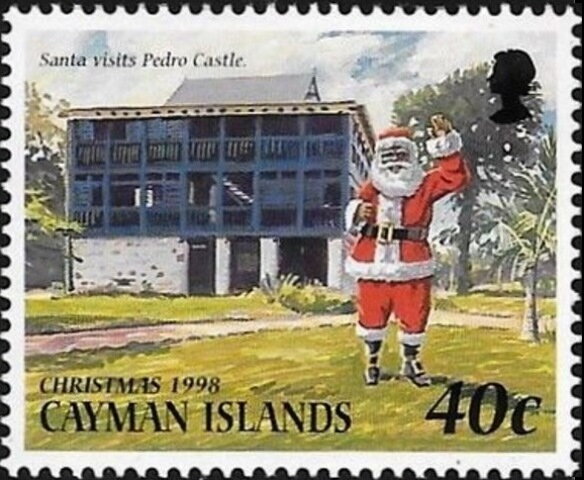 Santa at Pedro castle