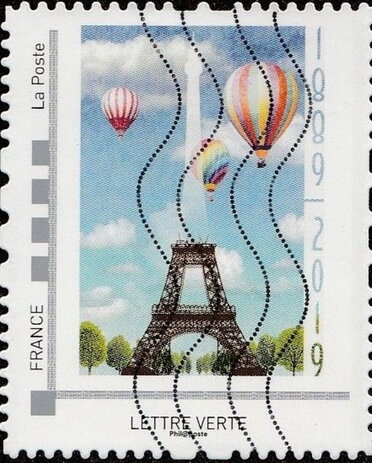 Air Balloons Eiffel Tower Paris 1889 2019