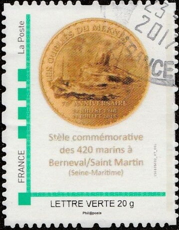 Commemorative Stele of 420 Sailors at Berneval Saint Martin