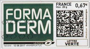 Stamp, Formaderm, France,  , Cosmetic Products, Shops