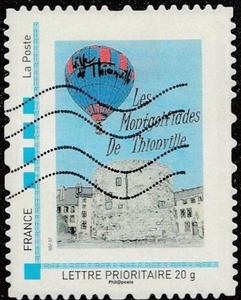 Stamp, Mongolfiades Thionville, France,  , Air Balloons