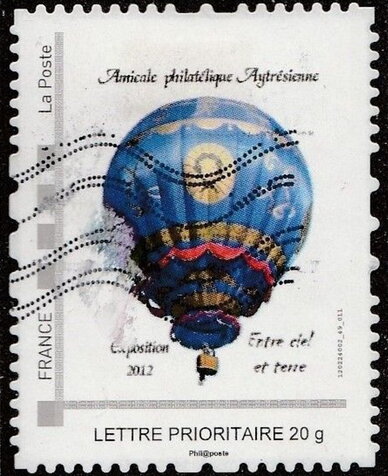 Philatelic Club Aytresienne Exposition 2012 Between Earth..