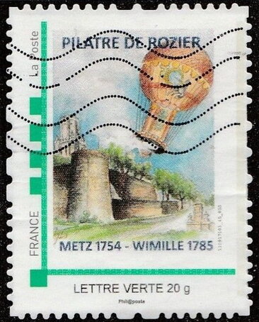 Pilatre de Rozier Metz 1754 Wimille 1785