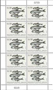 Full Pane, Glacier Lantern Fish (Benthosema glaciale)KB, Greenland,  , Animals (Fauna), Fishes, Sea Life