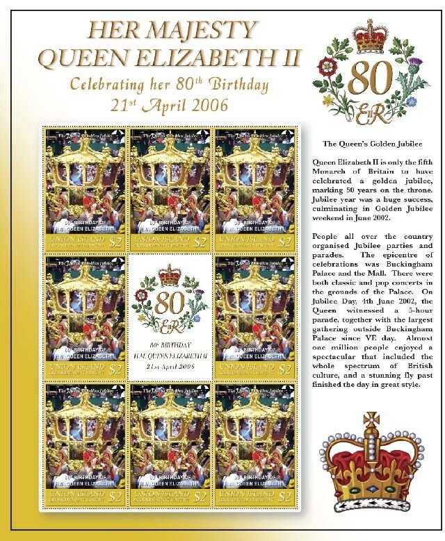 80th Birthday of Queen Elizabeth II