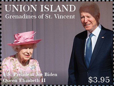 U.S. President Joe Biden & Queen Elizabeth II