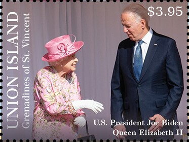 U.S. President Joe Biden & Queen Elizabeth II