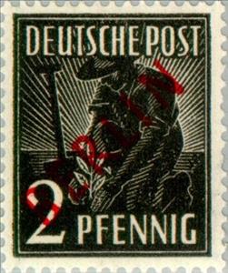 Stamp, Planter, Berlin,  , Agriculture, Professions