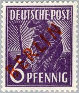 Stamp, Planter, Berlin,  , Agriculture, Professions