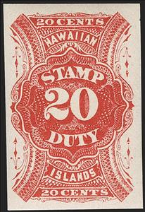 Stamp, Numeral, Hawaii,  , Numbers