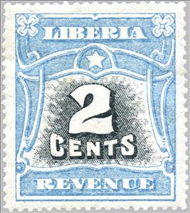 Stamp, Numeral, Liberia,  , Numbers, Stars