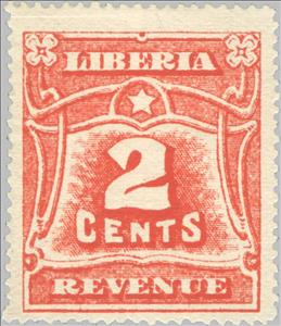 Stamp, Numeral, Liberia,  , Numbers, Stars