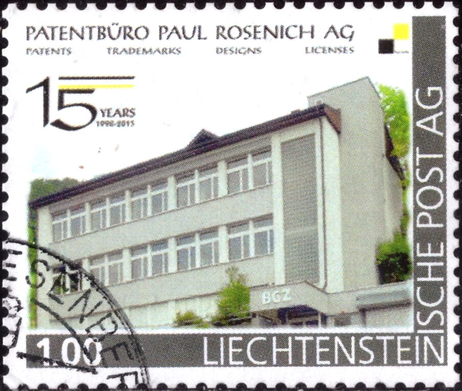 Patent office Paul Rosenich AG