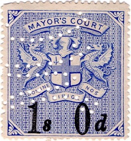 Stamp, Coat of Arms of the City of London, United Kingdom of Great Britain & Northern Ireland,  , Coats of Arms