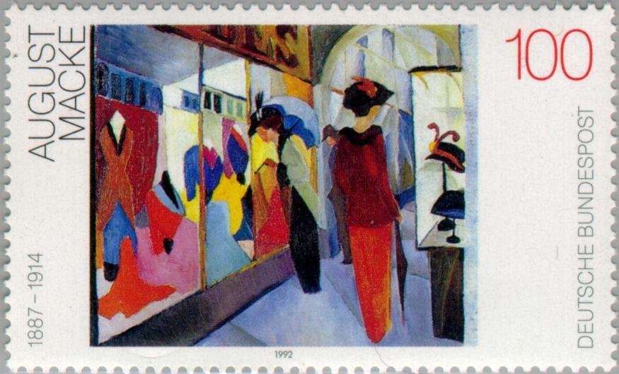 Painting by August Macke