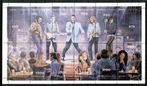 Mini Sheet, Famous People, Abkhazia,  , Famous People