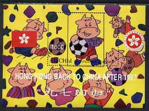 Hongkong back to China after 1997