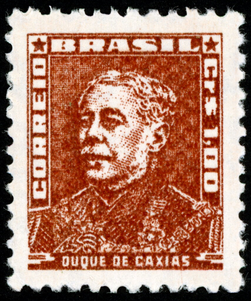Duke of Caxias - Cr$ 1,00 - Type III Background