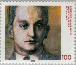 Stamp, Klepper, Jochem, Germany, Federal Republic,  , Famous People, Authors, Commemoration