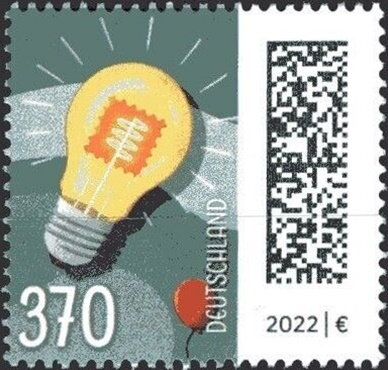 Lightbulb with Stamp Filiament