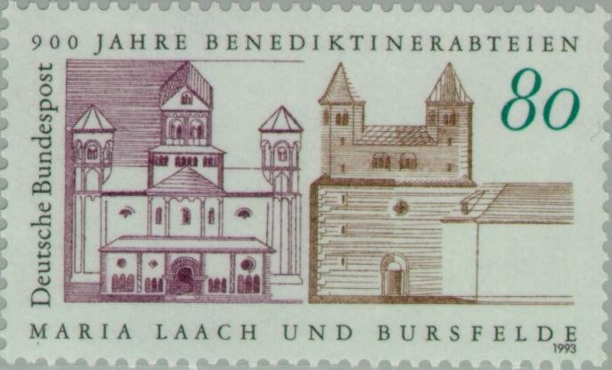 Abbeys Maria Laach en Bursfelde