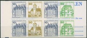 Booklet, 2 DM Stamp Booklet, Berlin,  