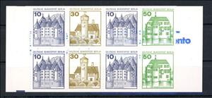 Booklet, 2 DM Stamp Booklet, Berlin,  