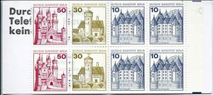 Booklet, Booklet Burgen und Schlösser, Berlin,  