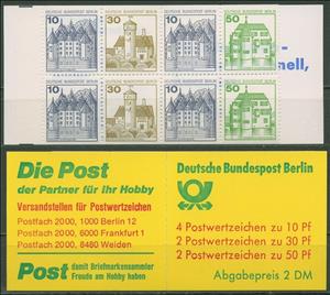 Booklet, Strongholds and Castles, Berlin,  