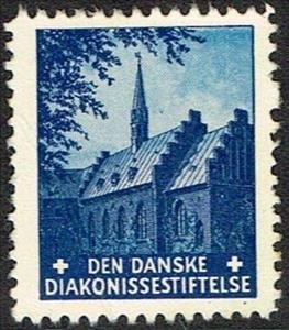 Stamp, Den Danske Diakonissestiftelse, Denmark,  , Charity, Christian, Churches - Cathedrals - Basilicas - Chapels