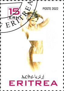 Stamp, Pin Up, Eritrea,  , Eroticism, Nudes