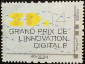 Stamp, 3D 14 Grand Prix Innovation Digitale, France,  , Internet, Inventions
