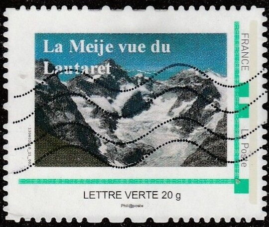 La Meije vue de Lautaret