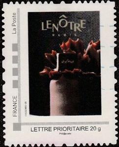Stamp, Lenotre Paris, France,  , Food, Gastronomy