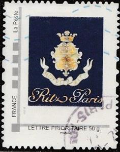 Stamp, Ritz Paris, France,  , Coats of Arms, Hotels
