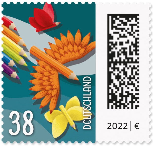Pencils as Birds and Butterflies