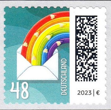 Rainbow of Pencils in Envelope